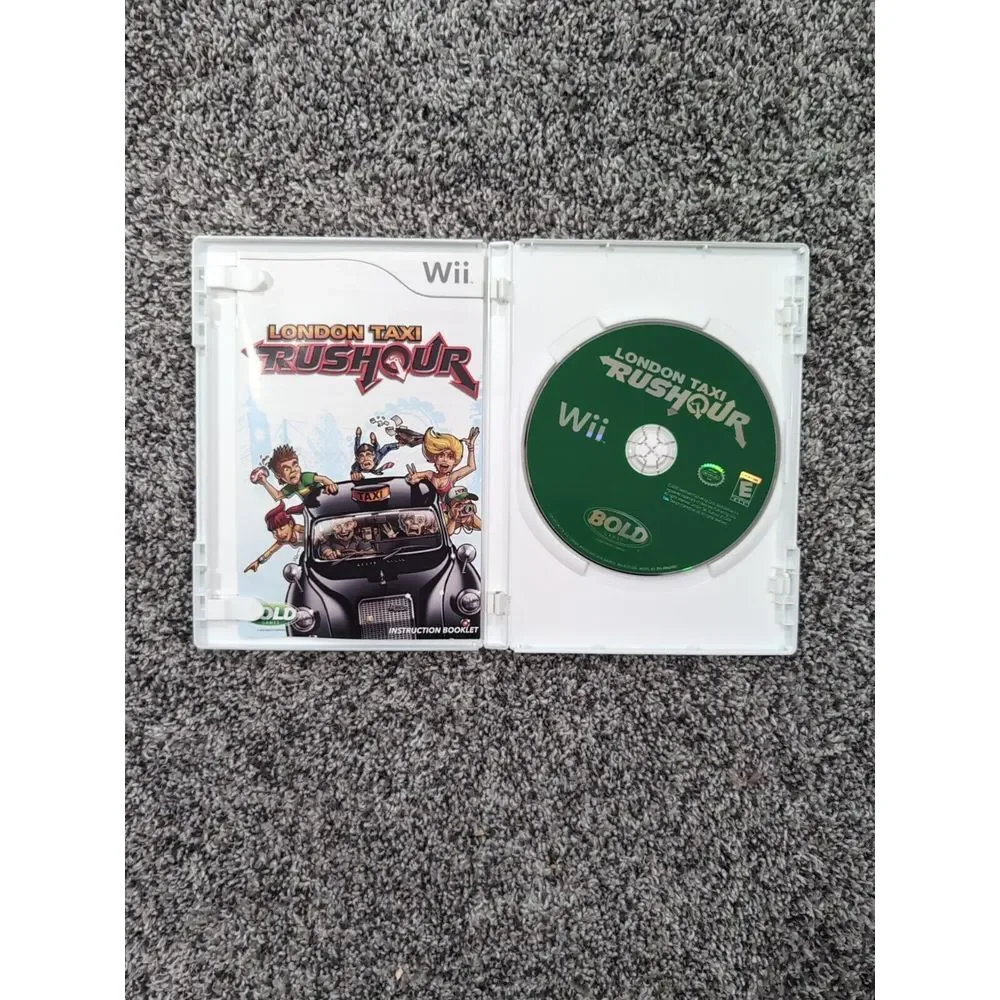 London Taxi: Rush Hour (Nintendo Wii, 2008) With‎ Manual
